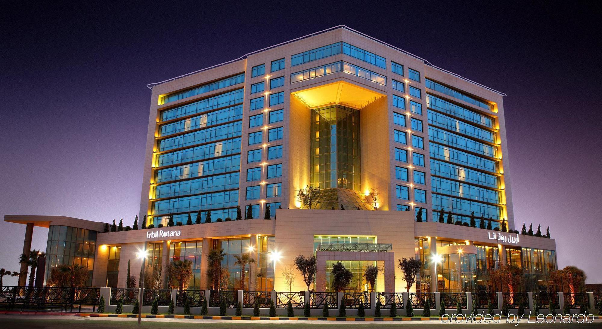 Erbil Rotana Hotel Exterior foto