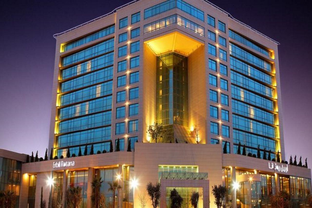 Erbil Rotana Hotel Exterior foto